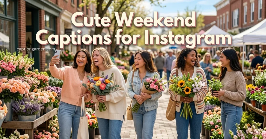 Cute Weekend Captions for Instagram