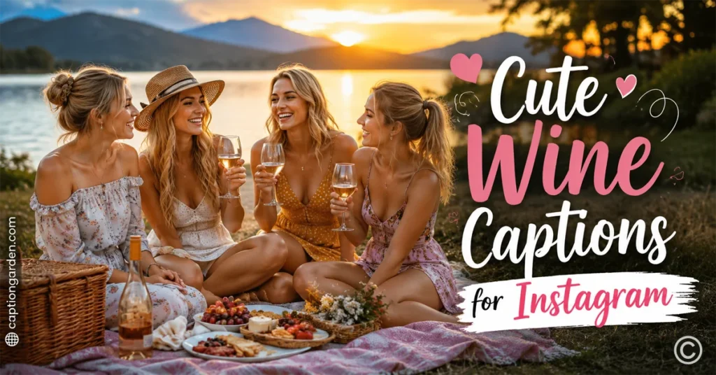 Cute Wine Captions for Instagram