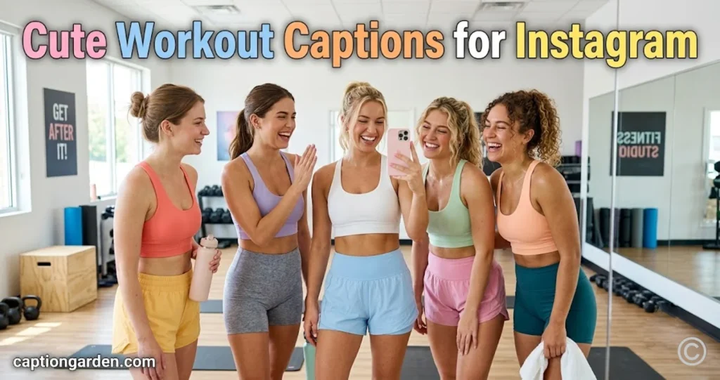 Cute Workout Captions for Instagram
