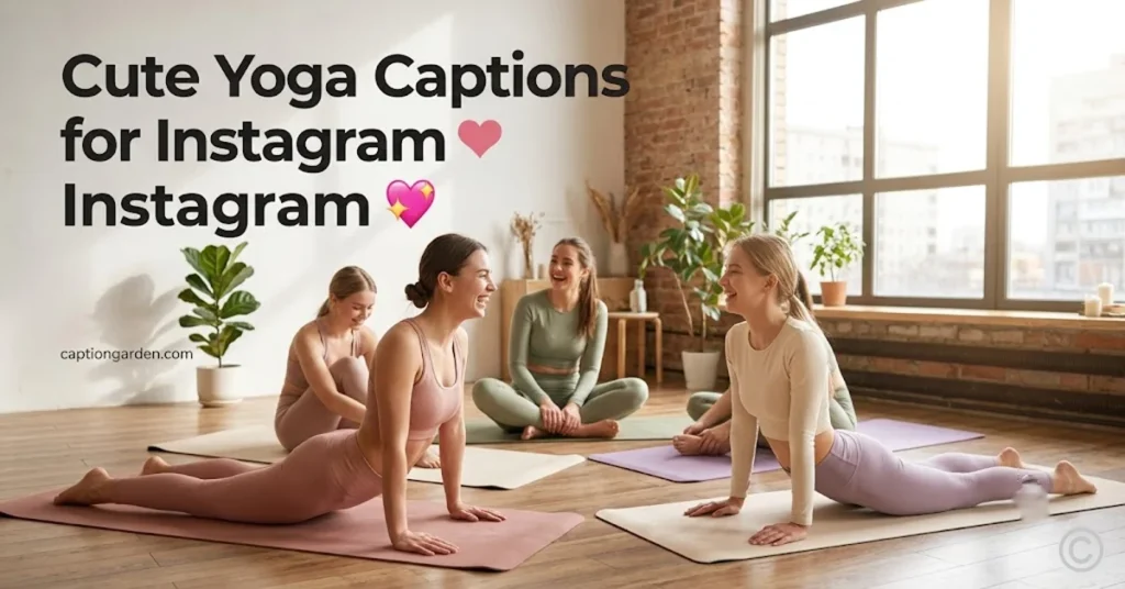 Cute Yoga Captions for Instagram