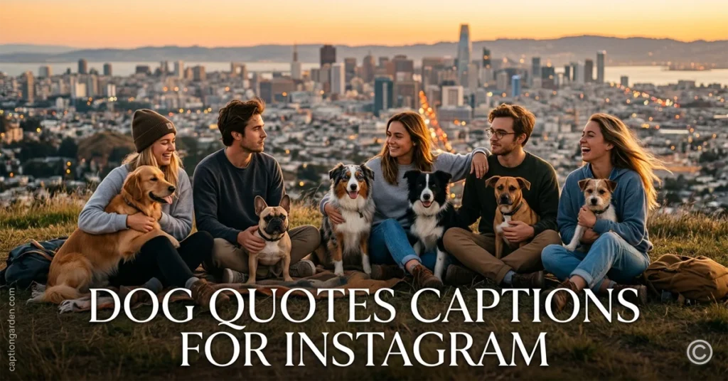 Dog Quotes Captions for Instagram