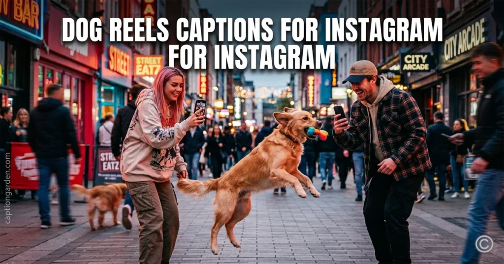 Dog Reels Captions for Instagram