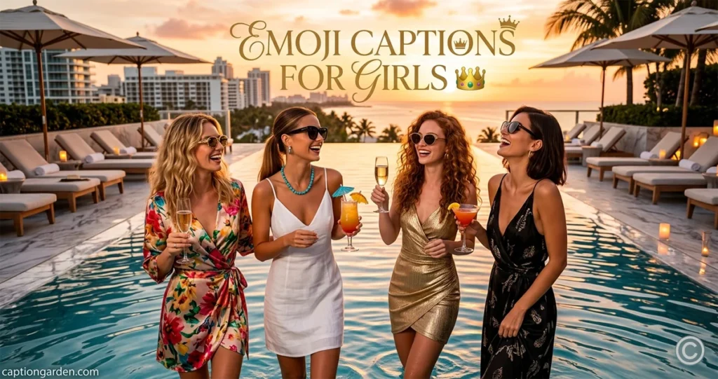 Emoji Captions for Girls 