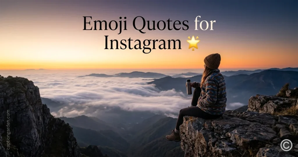 Emoji Quotes for Instagram
