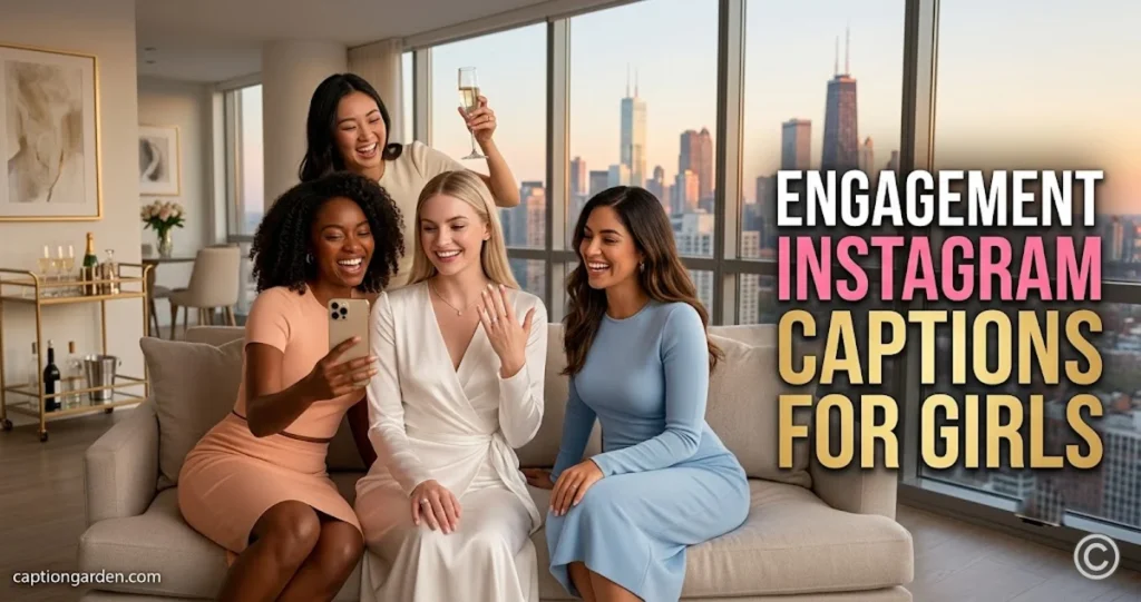 Engagement Instagram Captions for Girls