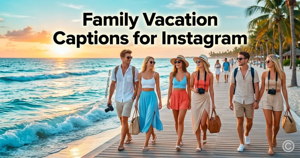 Family Vacation Captions for Instagram