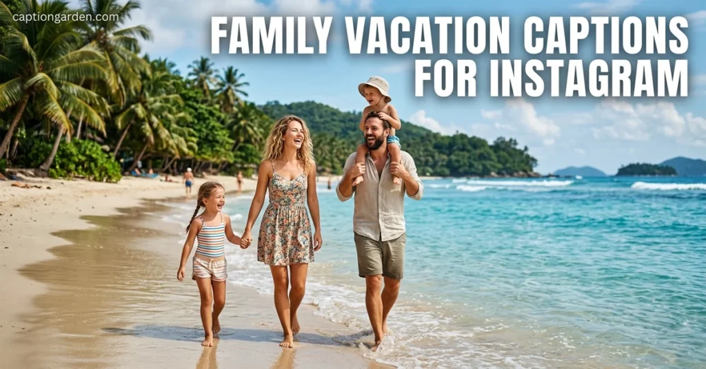 Family Vacation Captions for Instagram
