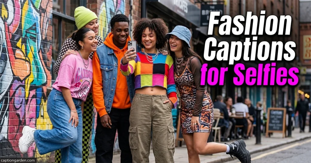 Fashion Captions for Selfies