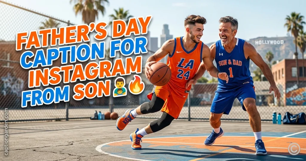 Father's Day Caption for Instagram From Son