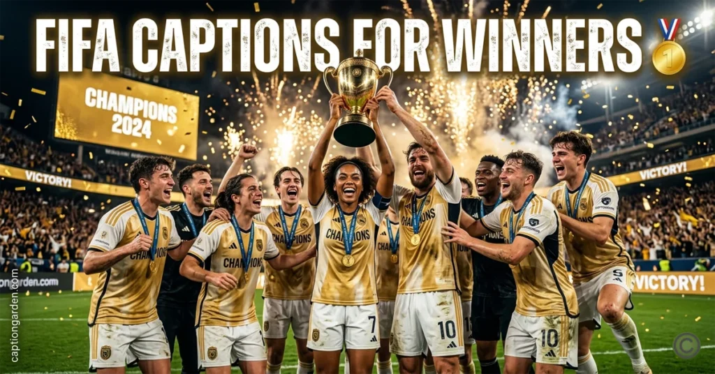 FIFA Captions for Winners 