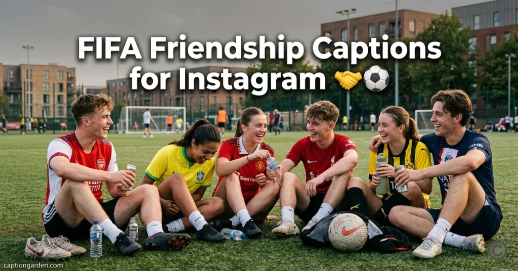FIFA Friendship Captions for Instagram