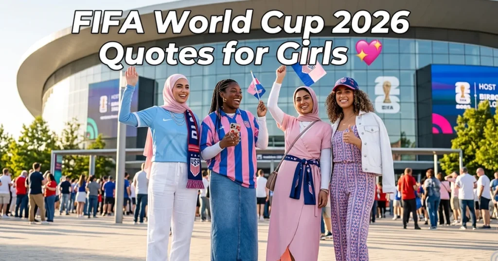 FIFA World Cup 2026 Quotes for Girls