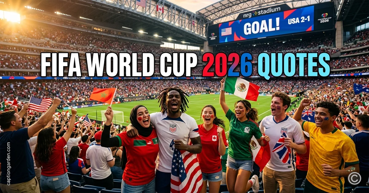 Fifa World Cup 2026 Quotes