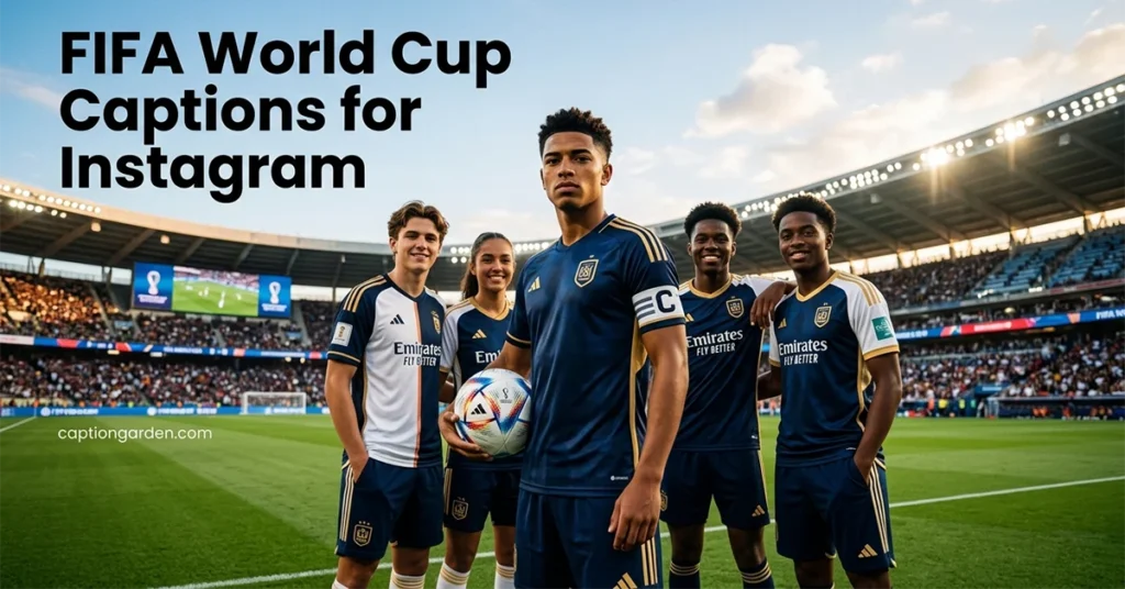 FIFA World Cup Captain Captions for Instagram
