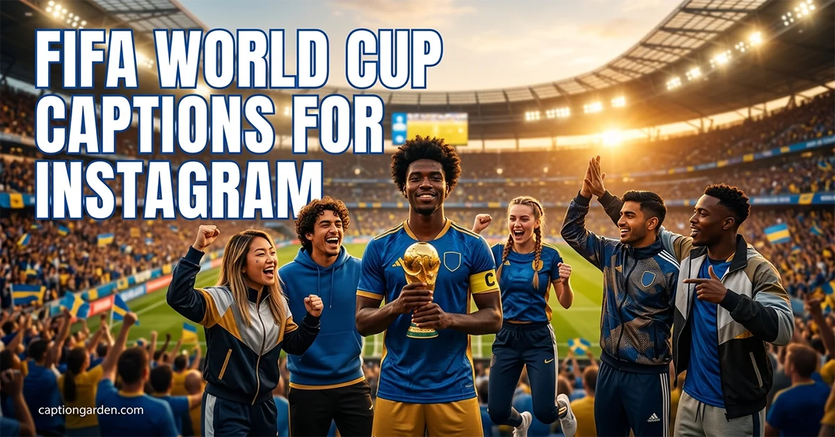 FIFA World Cup Captions for Instagram