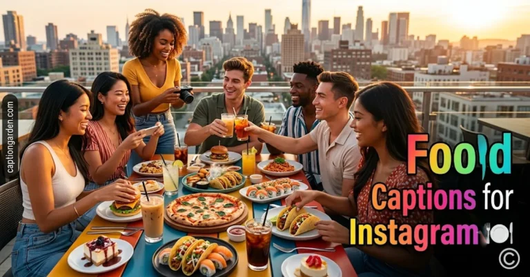 Food Captions for Instagram