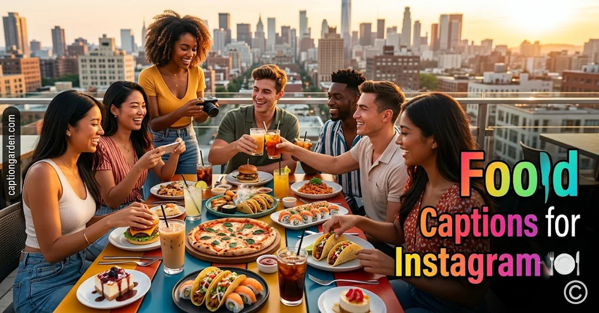 Food Captions for Instagram