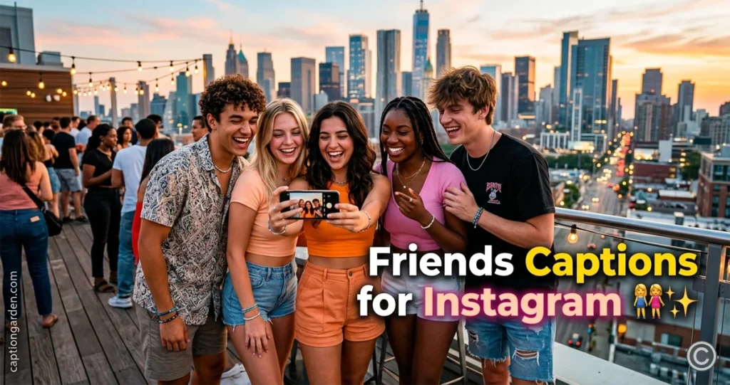 Friends Captions for Instagram