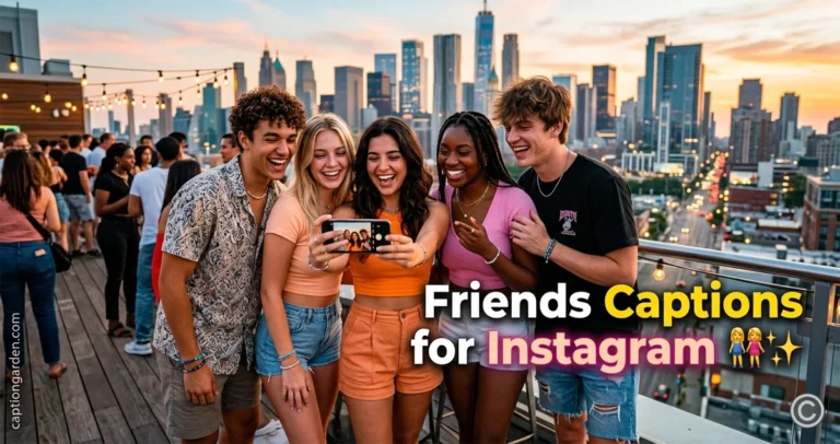 Friends Captions for Instagram