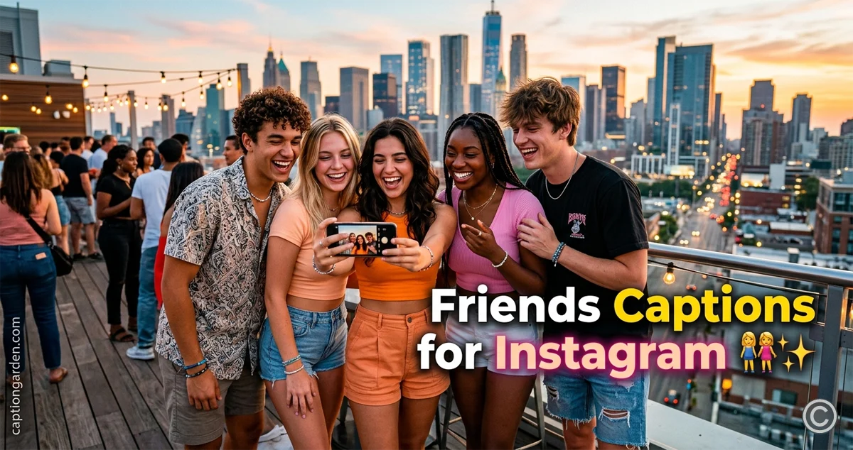 Friends Captions for Instagram