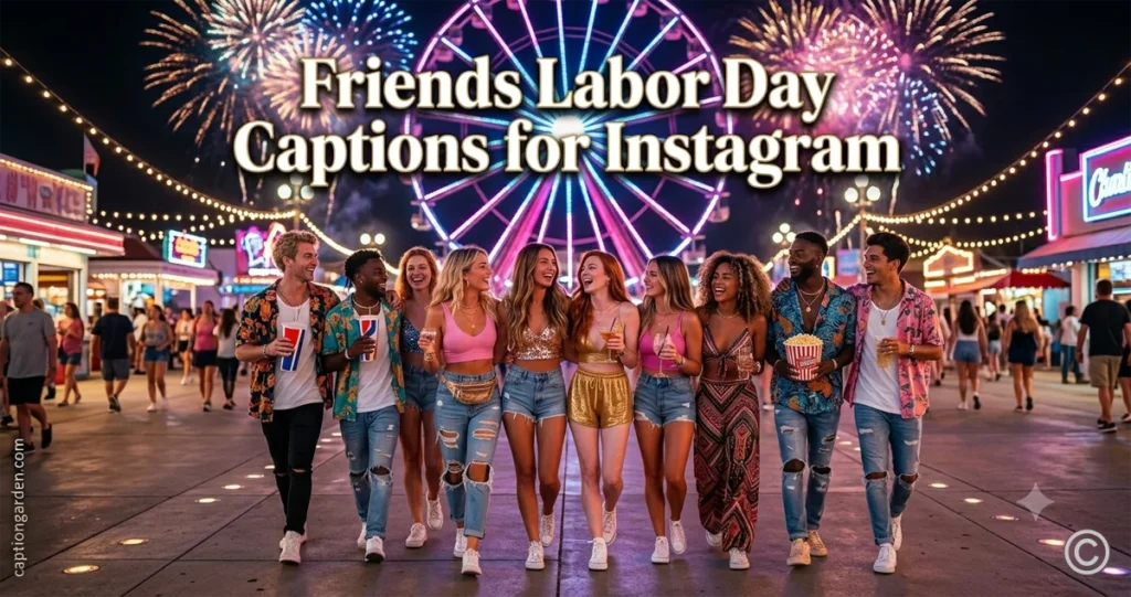 Friends Labor Day Captions for Instagram