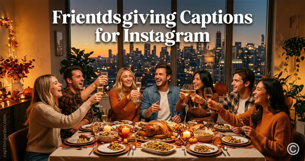 Friendsgiving Captions for Instagram 