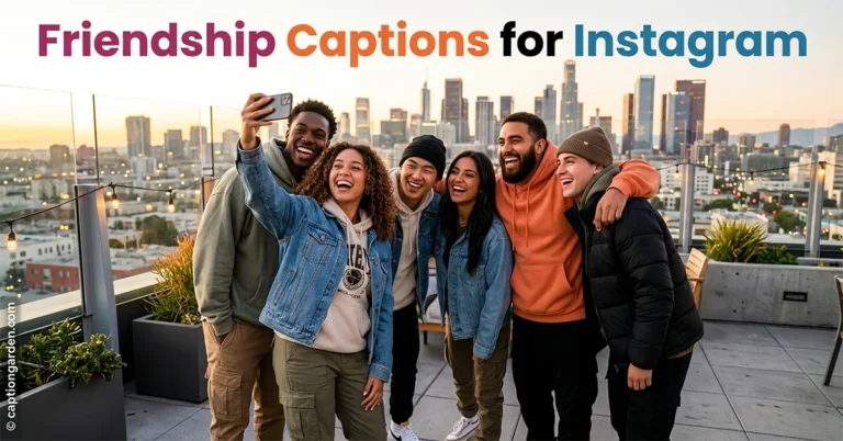 Friendship Captions for Instagram