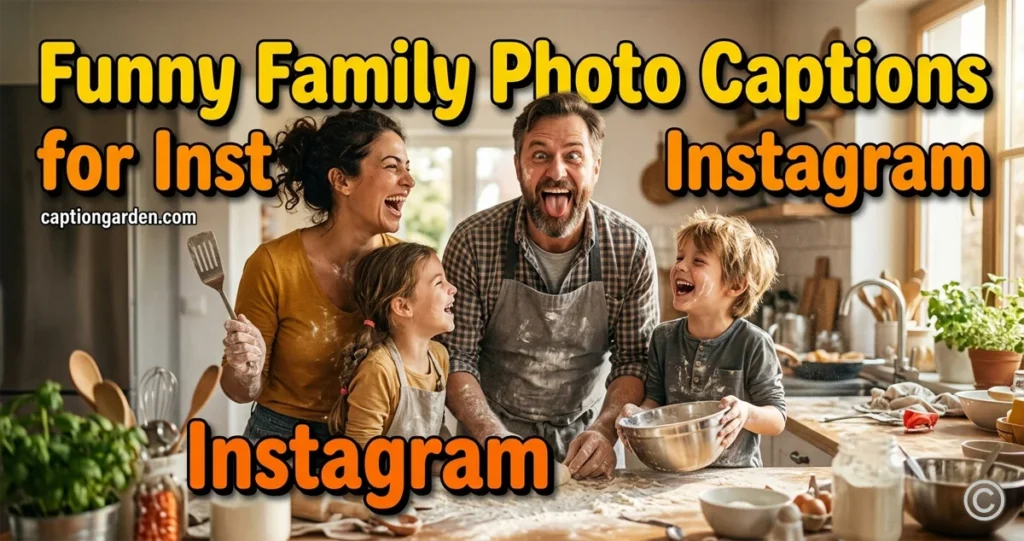 Funny Family Photo Captions for Instagram