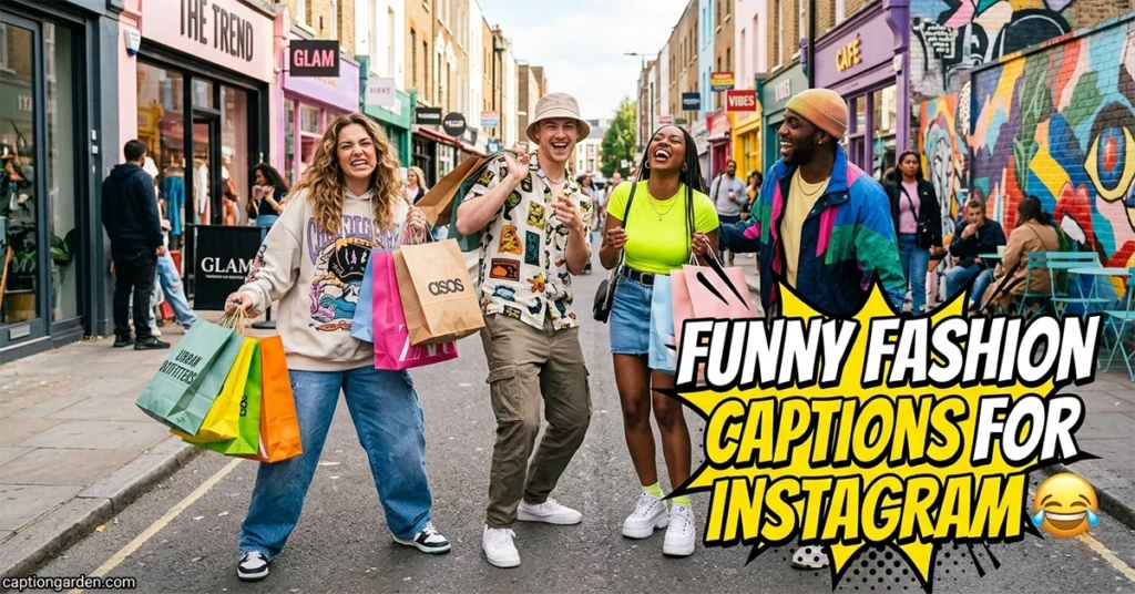 Funny Fashion Captions for Instagram