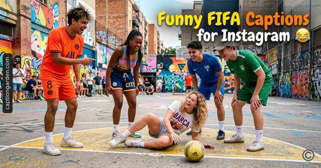 Funny FIFA Captions for Instagram 