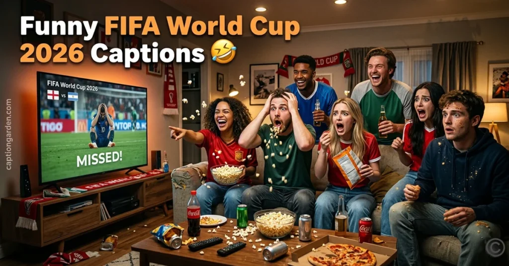 Funny FIFA World Cup 2026 Captions