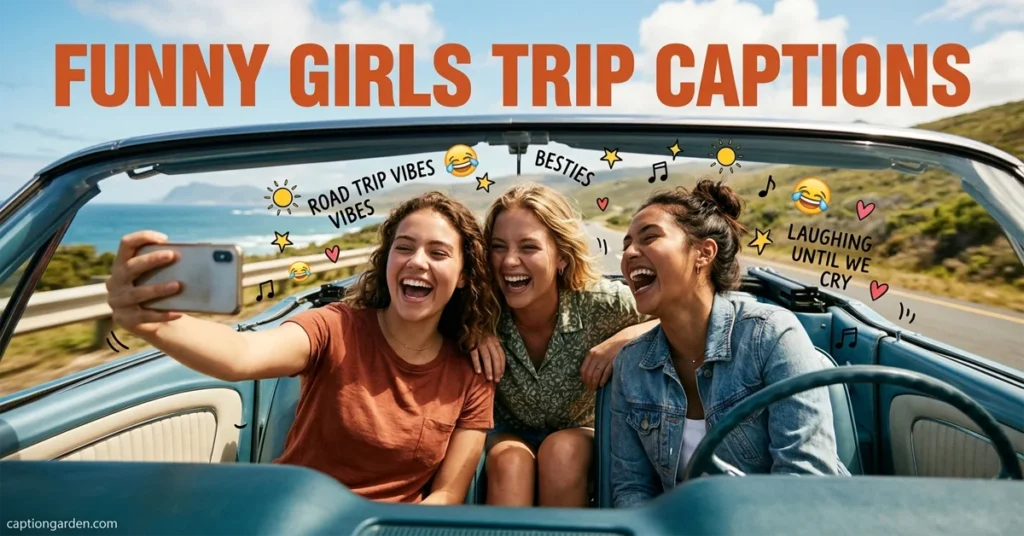 Funny Girls Trip Captions