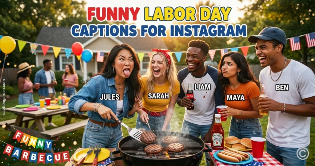 Funny Labor Day Captions for Instagram