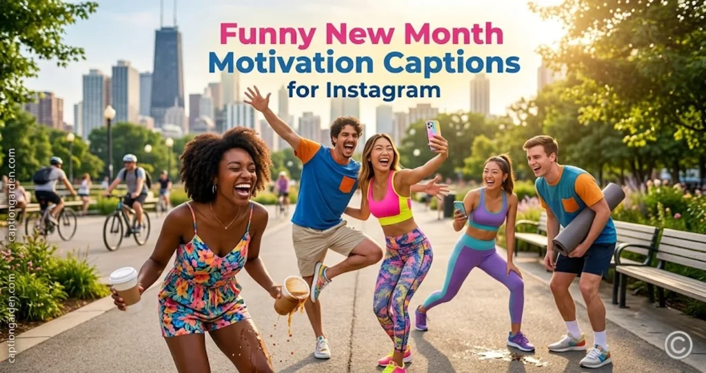 Funny New Month Motivation Captions for Instagram