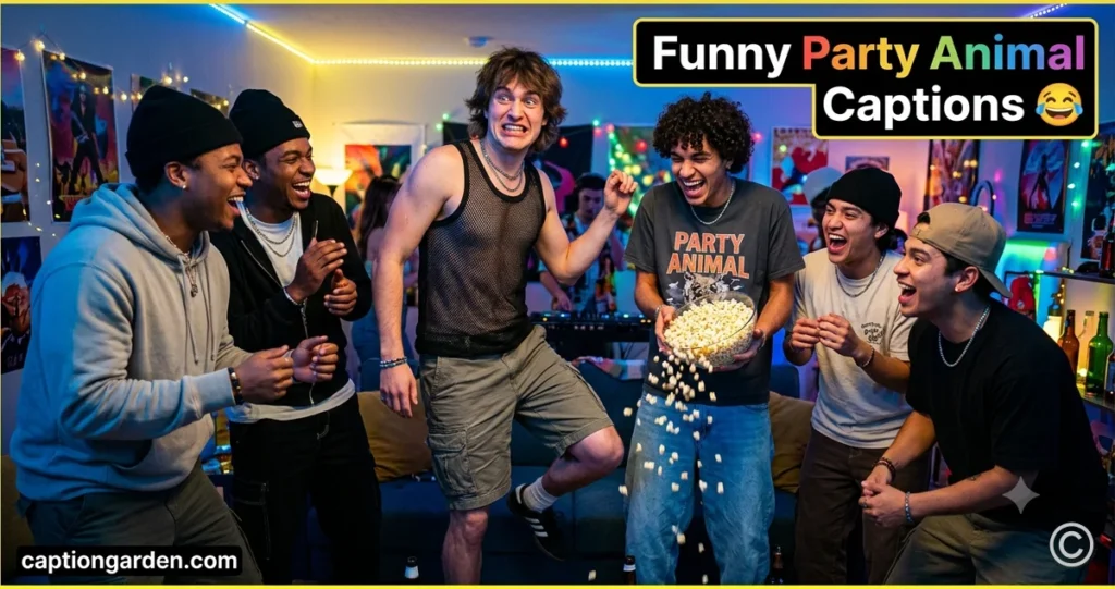 Funny Party Animal Captions