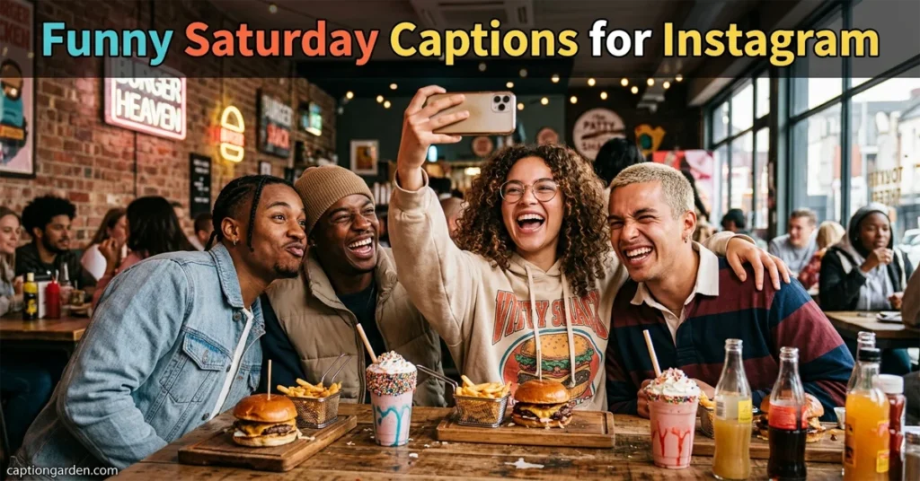 Funny Saturday Captions for Instagram