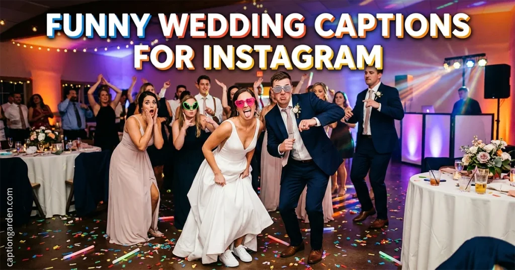 Funny Wedding Captions for Instagram