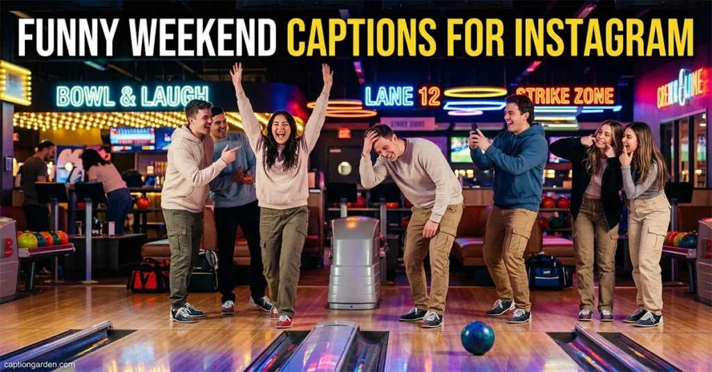 Funny Weekend Captions for Instagram