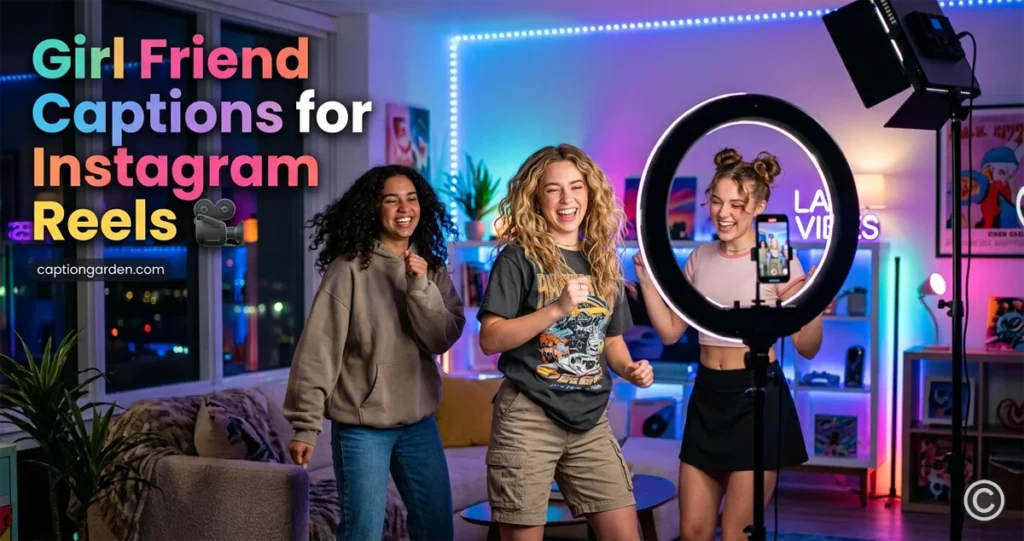 Girl Friend Captions for Instagram Reels