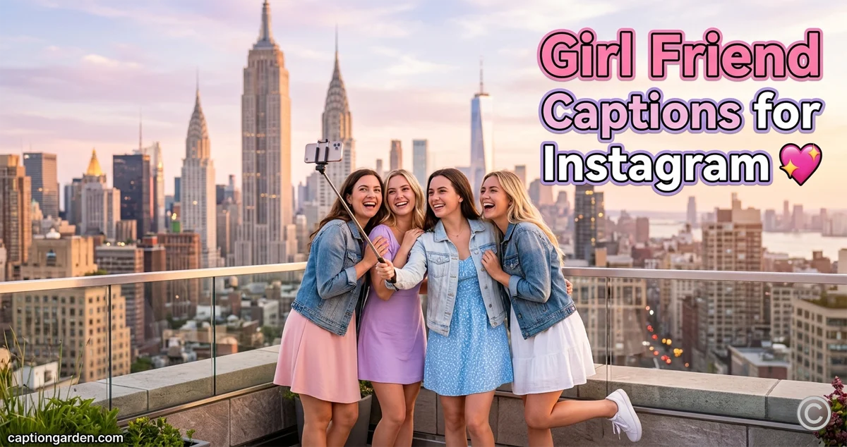 Girl Friend Captions for Instagram