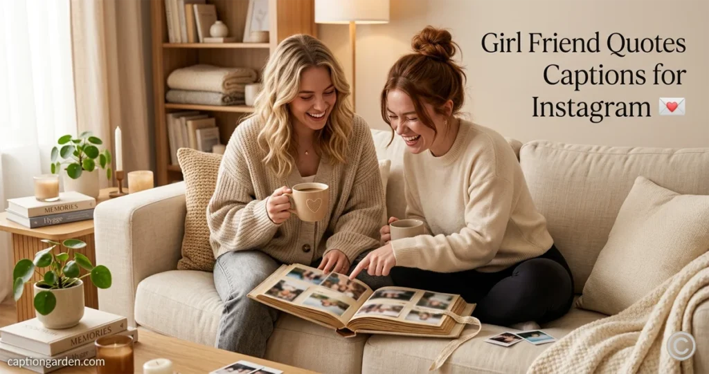 Girl Friend Quotes Captions for Instagram