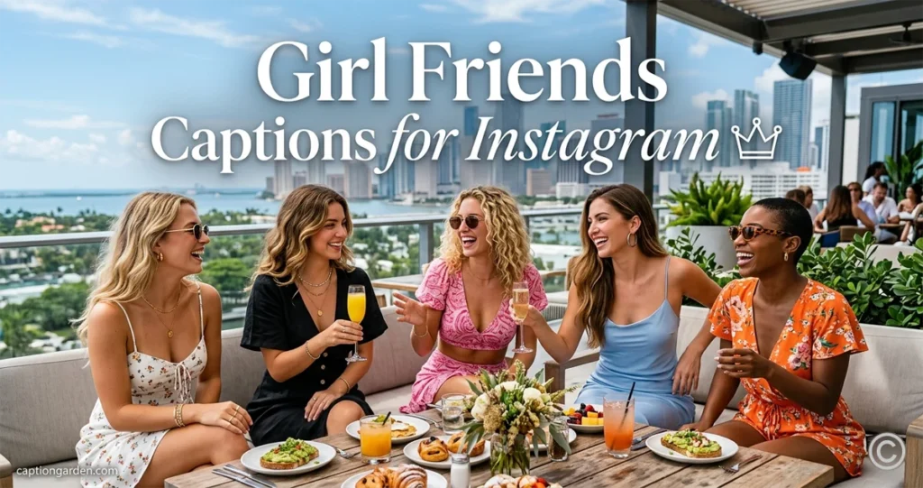 Girl Friends Captions for Instagram