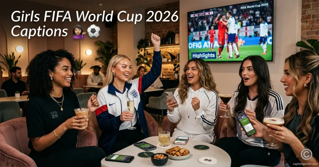 Girls FIFA World Cup 2026 Captions