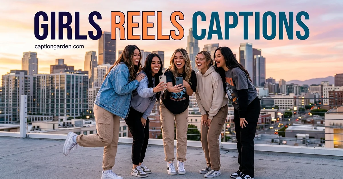 Girls Reels Captions for Instagram