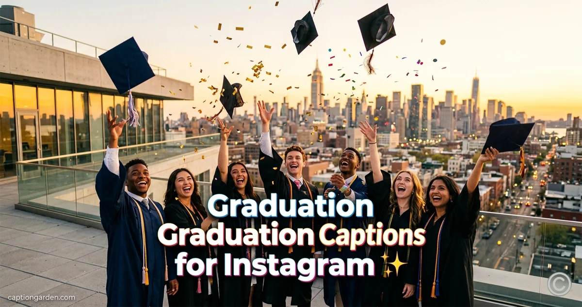 Graduation Captions for Instagram