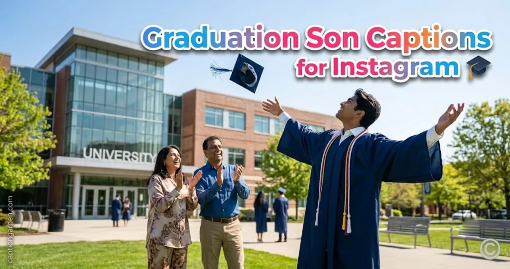 Graduation Son Captions for Instagram