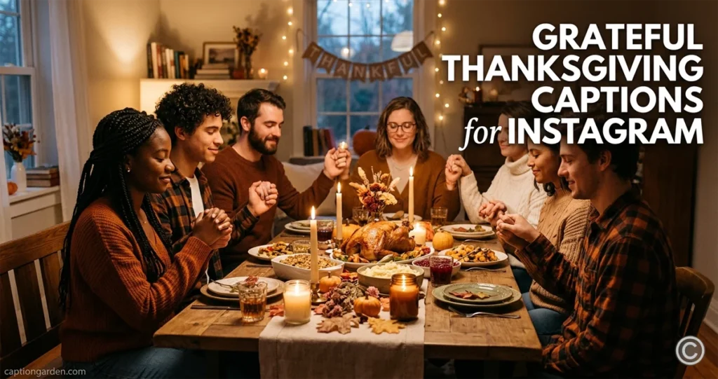 Grateful Thanksgiving Captions for Instagram 