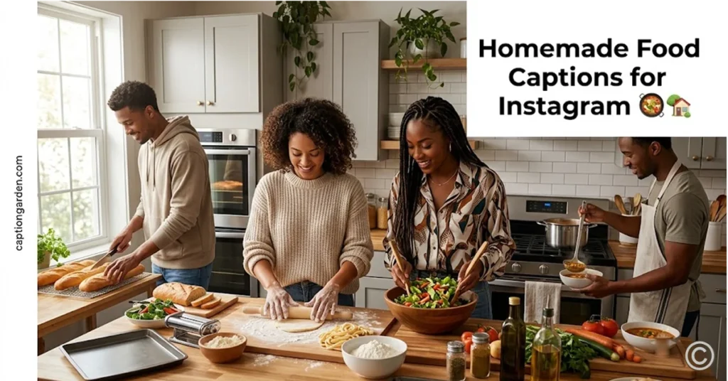 Homemade Food Captions for Instagram