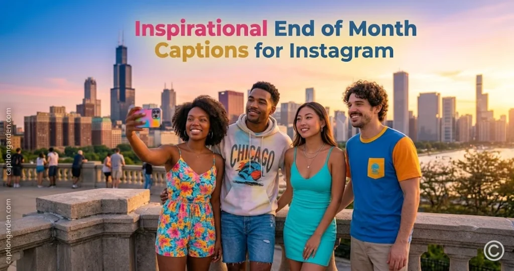 Inspirational End of Month Captions for Instagram 