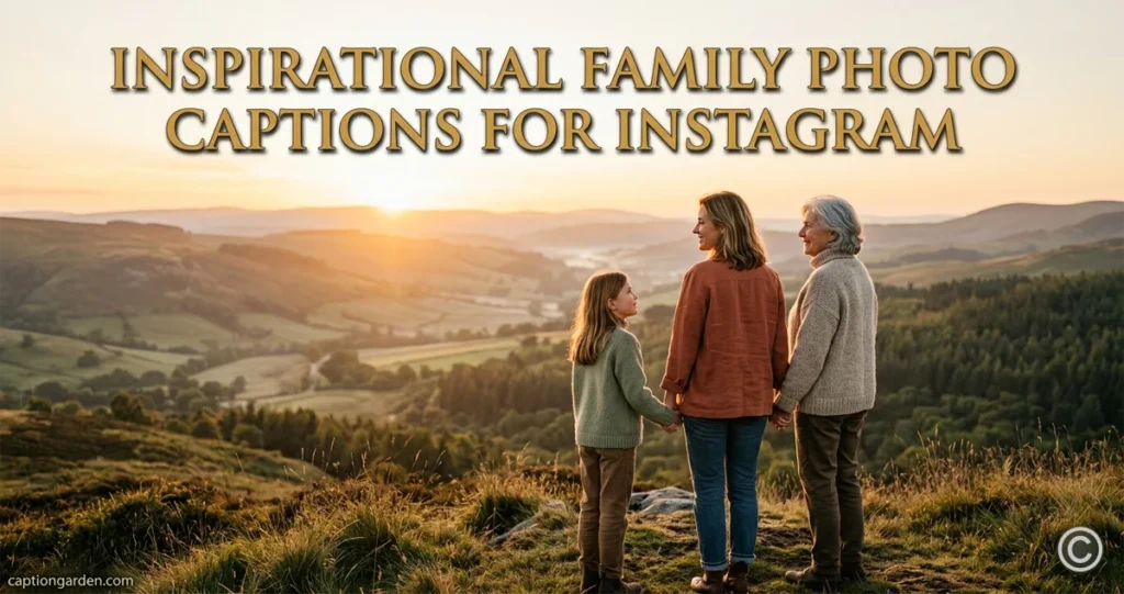 Inspirational Family Photo Captions for Instagram